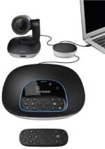 Logitech Group Video Conferencing Bundle with Expansion Mics HD 1080p Camera Speakerphone