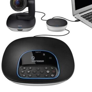 Logitech Group Video Conferencing Bundle with Expansion Mics HD 1080p Camera Speakerphone